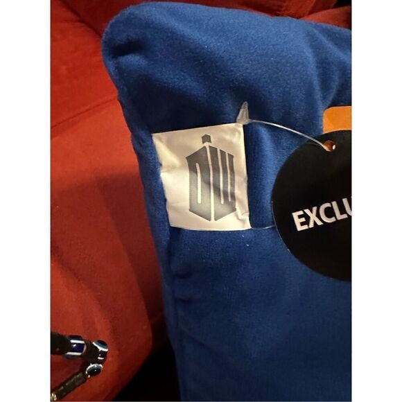 Doctor Who Licensed Tardis Telephone Box 16" Square Pillow Decorative Cushion NE - Picture 7 of 7